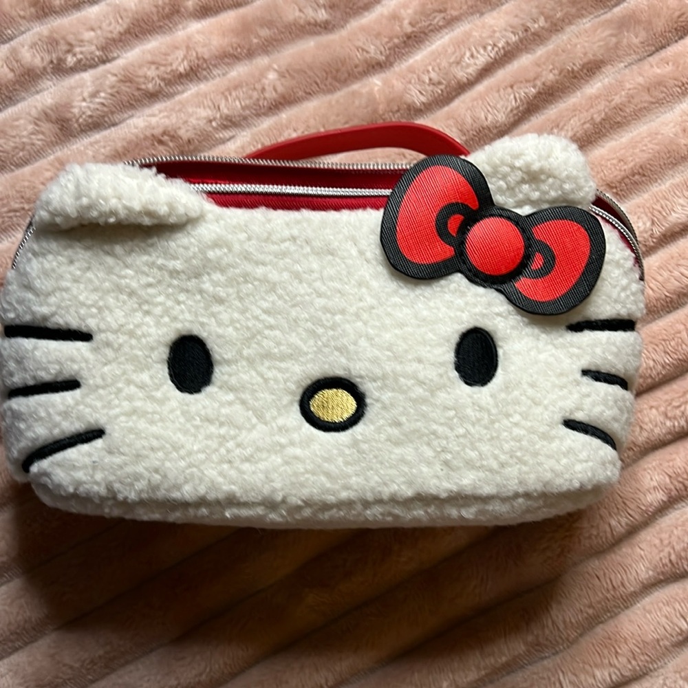New & Clean Hello Kitty Make Up Bag.